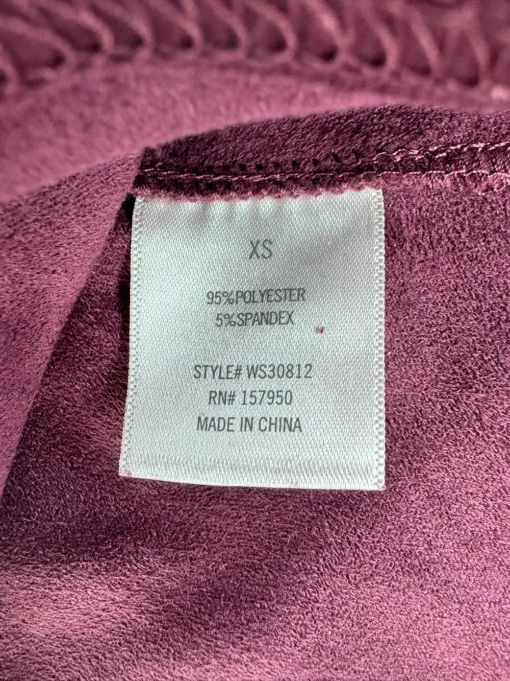 Alya Women XS NWT Fringe Mini Faux Suede Cowgirl Skirt Western Ranch Playful - Picture 4 of 6